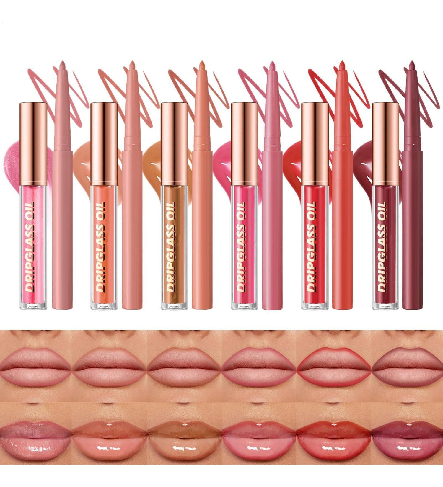  G n rique Lip pencil makeup lip pencil long-lasting lip oil moisturizing lipstick oil long-lasting lipliner pencil and travel lip gloss - Buy Online on GoSupps.com