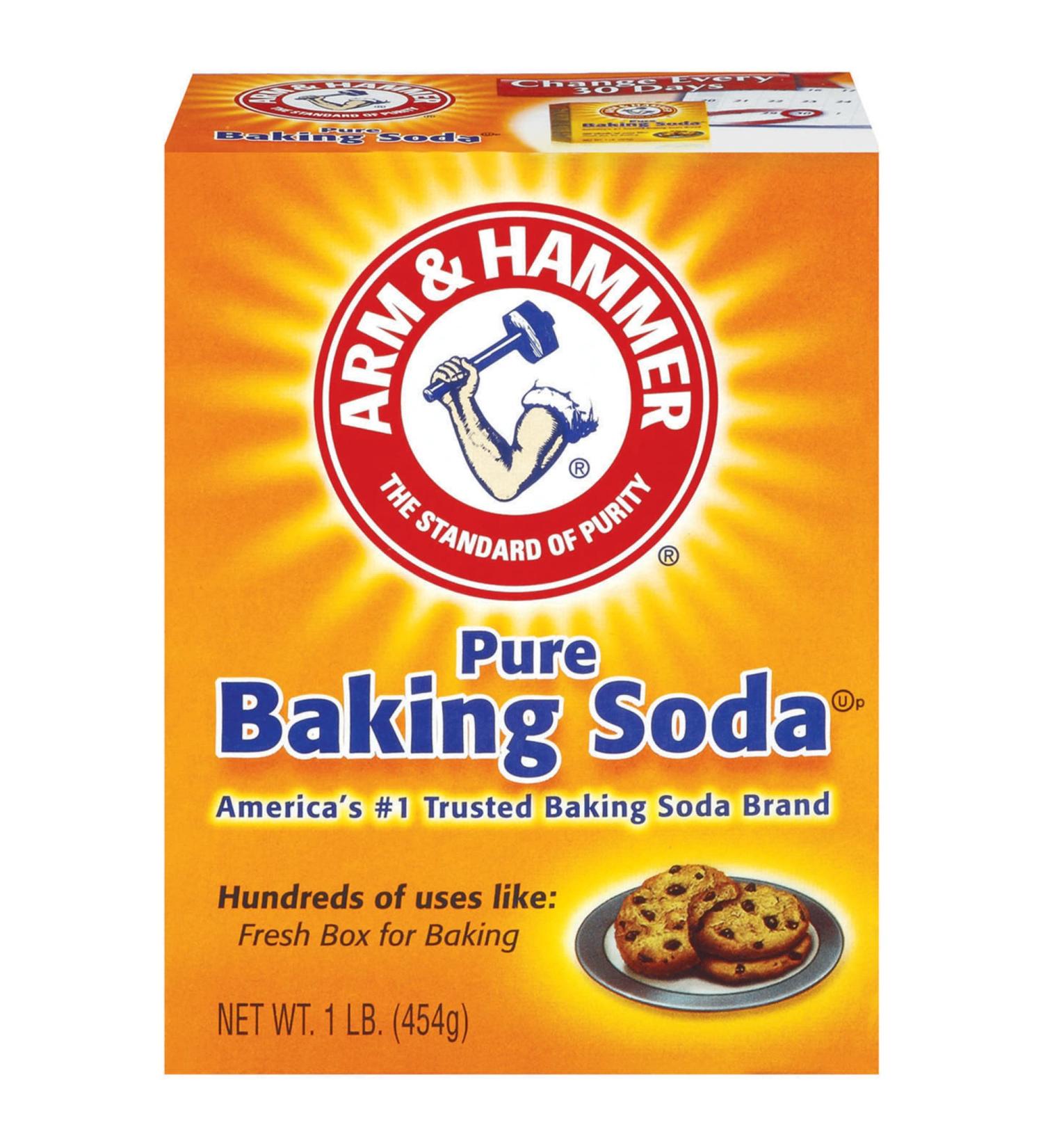 Arm & Hammer Baking Soda 1 lb - Pure, Versatile & Eco-Friendly | Shop Now! - Buy Online on GoSupps.com