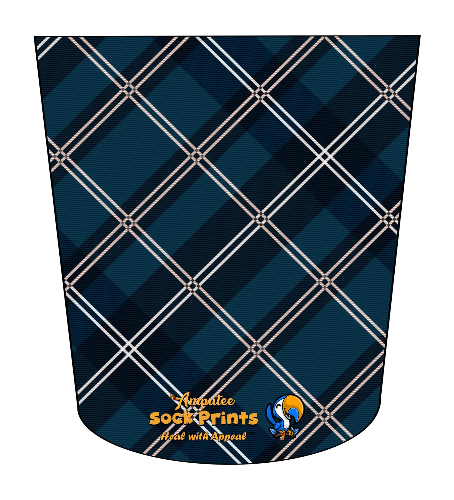 Amputee Sock ATKA "Tartan V4" 3PLY Residual Wound Over Shrinker Sock - Buy Online on GoSupps.com