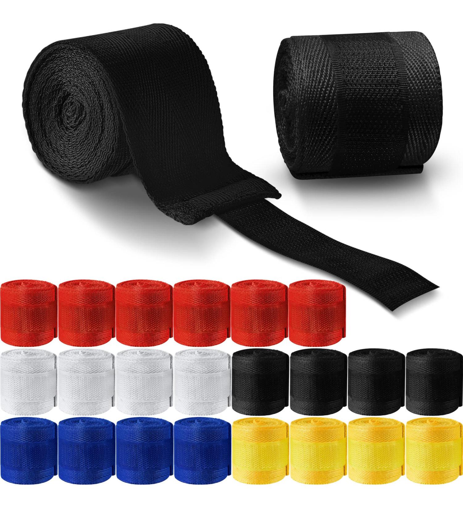 Junkin 12 Pairs Boxing Hand Wraps - Mexican Style for MMA & Martial Arts - Buy Online on GoSupps.com