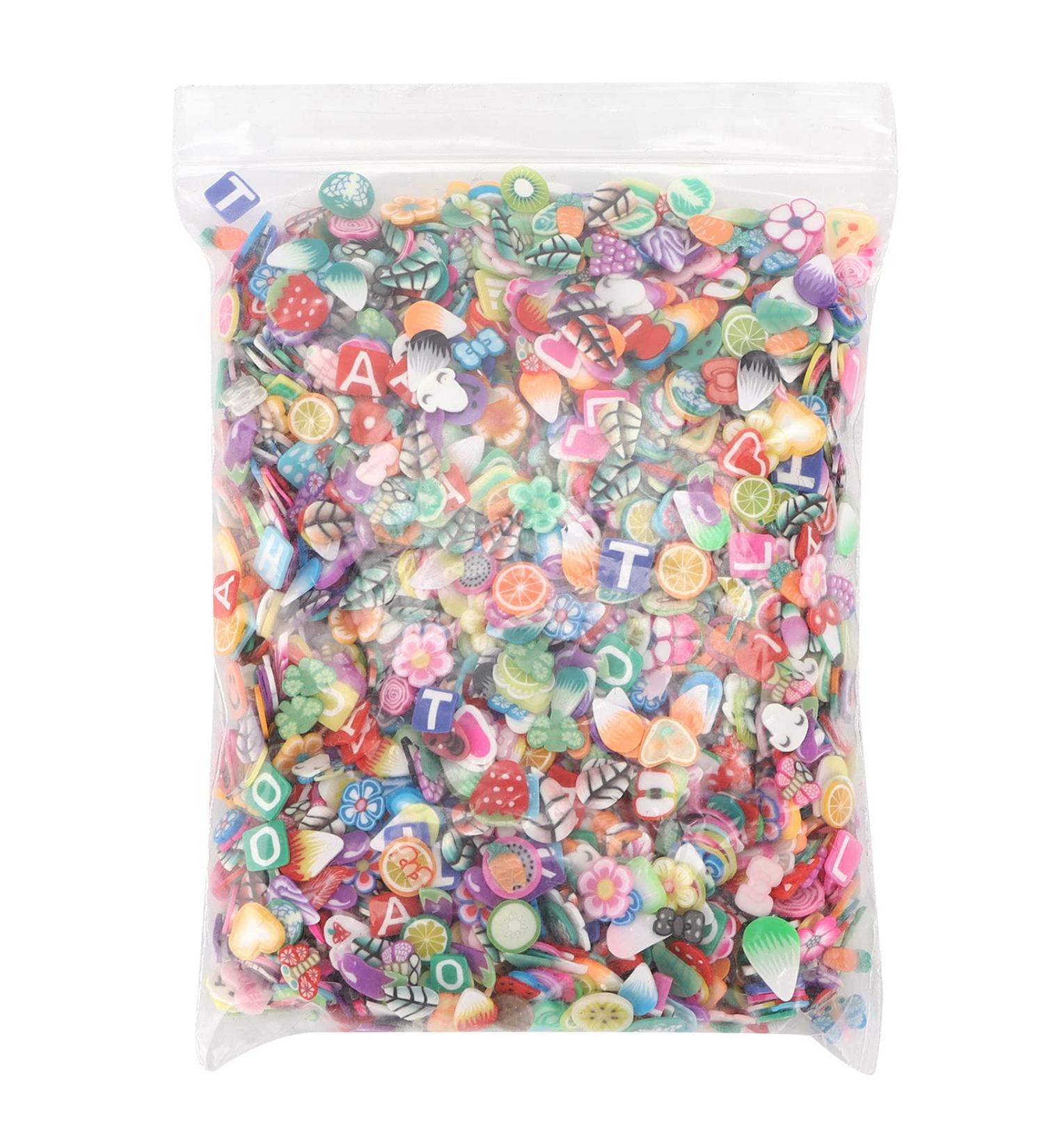 Entatial Flat Clay Beads - 3000pcs Waterproof Fruit Slices for Resin Crafts | Perfect for Jewelry Making & DIY Projects - Buy Online on GoSupps.com