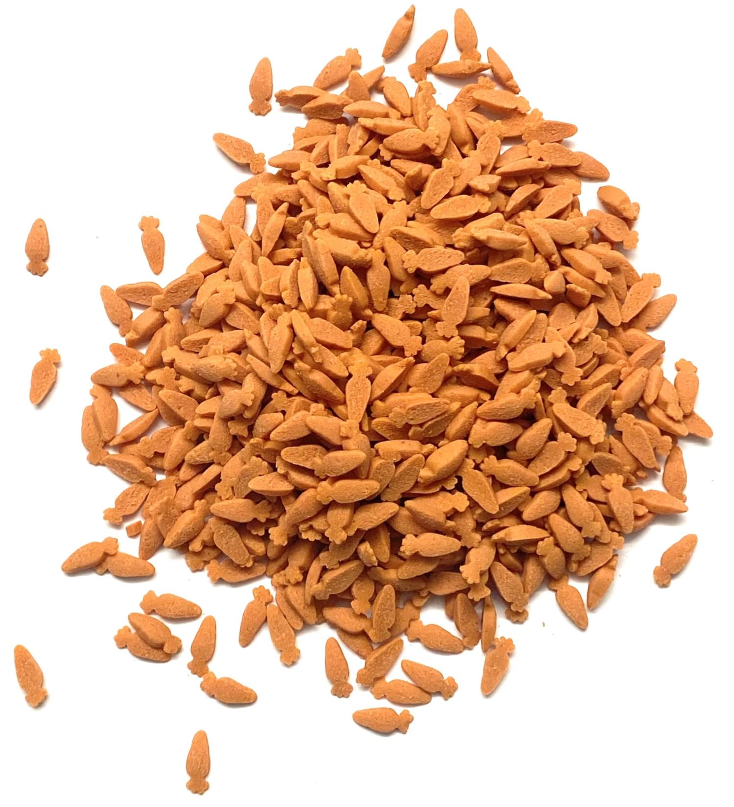 Sugar Carrot Sprinkles 50g bag - Buy Online on GoSupps.com