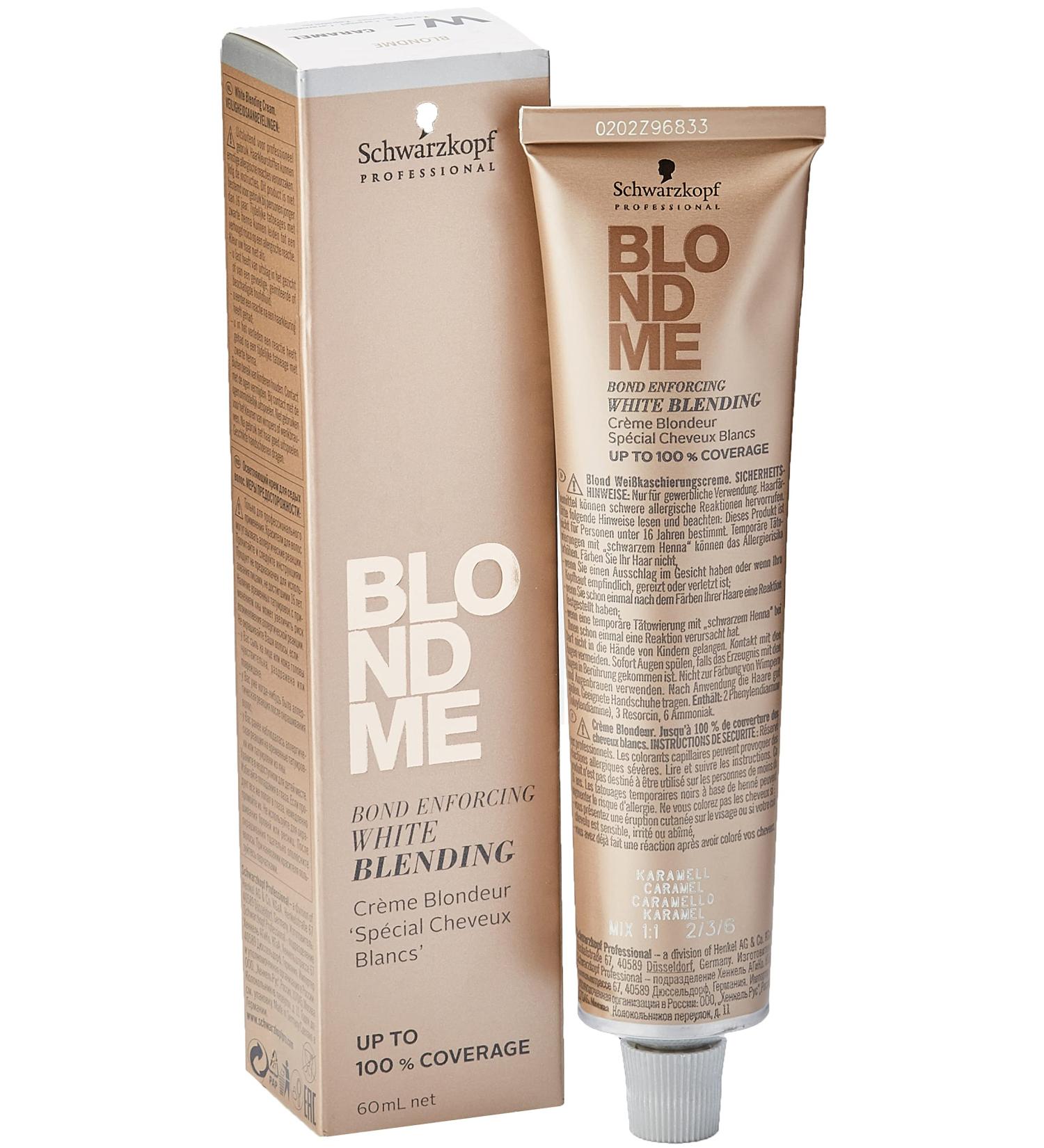 Schwarzkopf Professional BlondMe White Blending Caramel 60 ml - Premium Hair Color for Effortless Blonde Highlights - International Shipping Available - Buy Online on GoSupps.com