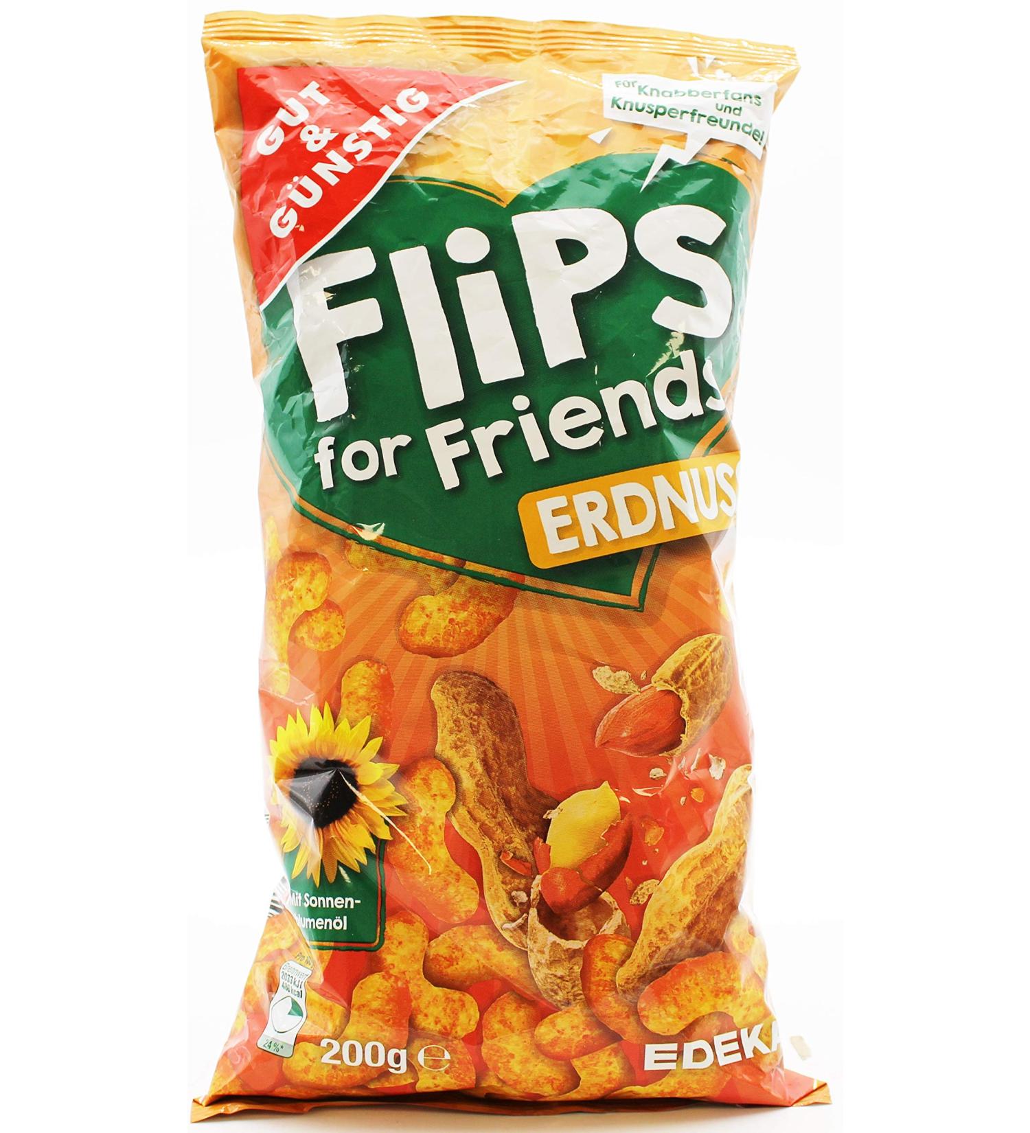 Good & Cheap Flips for Friends Peanut 10-pack (10 x 200g)