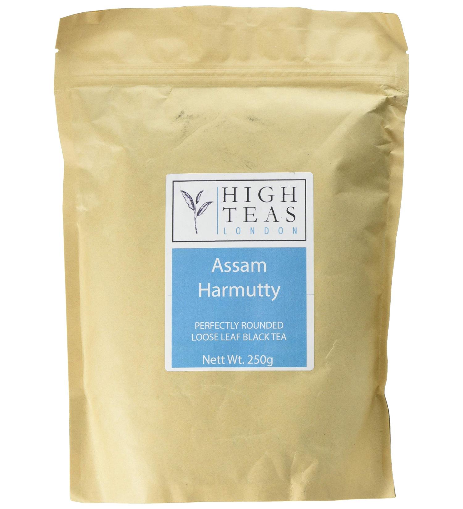 High Teas TGFOP1 London Assam Harmutty Second Flush Black Tea 250 g - Buy Online on GoSupps.com