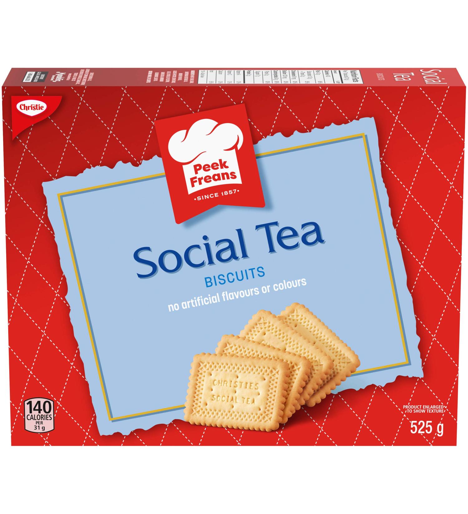 Peek Freans Social Tea Cookies Biscuits 525 g - Buy Online on GoSupps.com