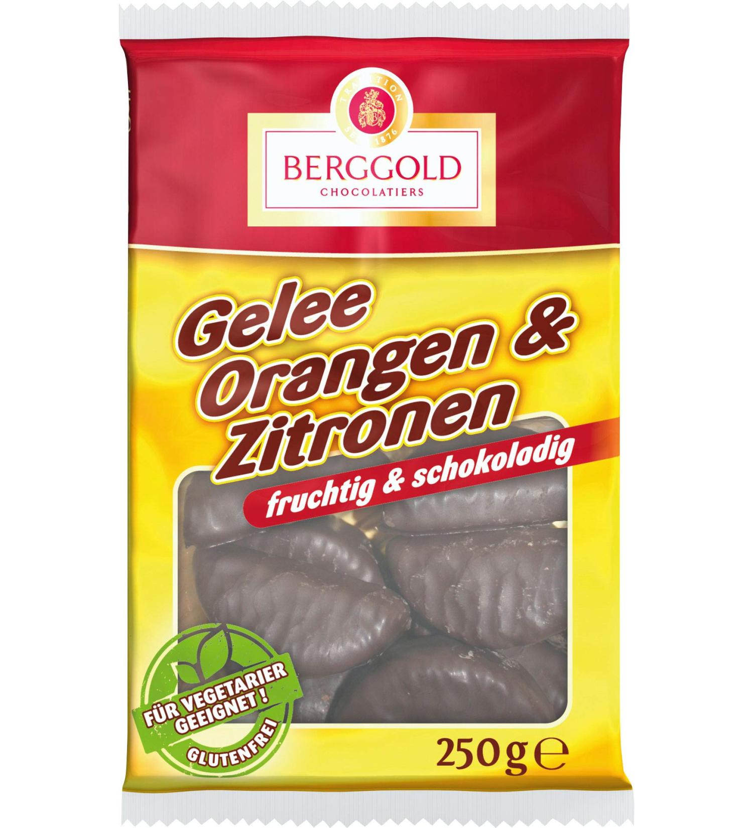 Berggold Berggold - Orange Jelly & Chocolate Lemon - 250g