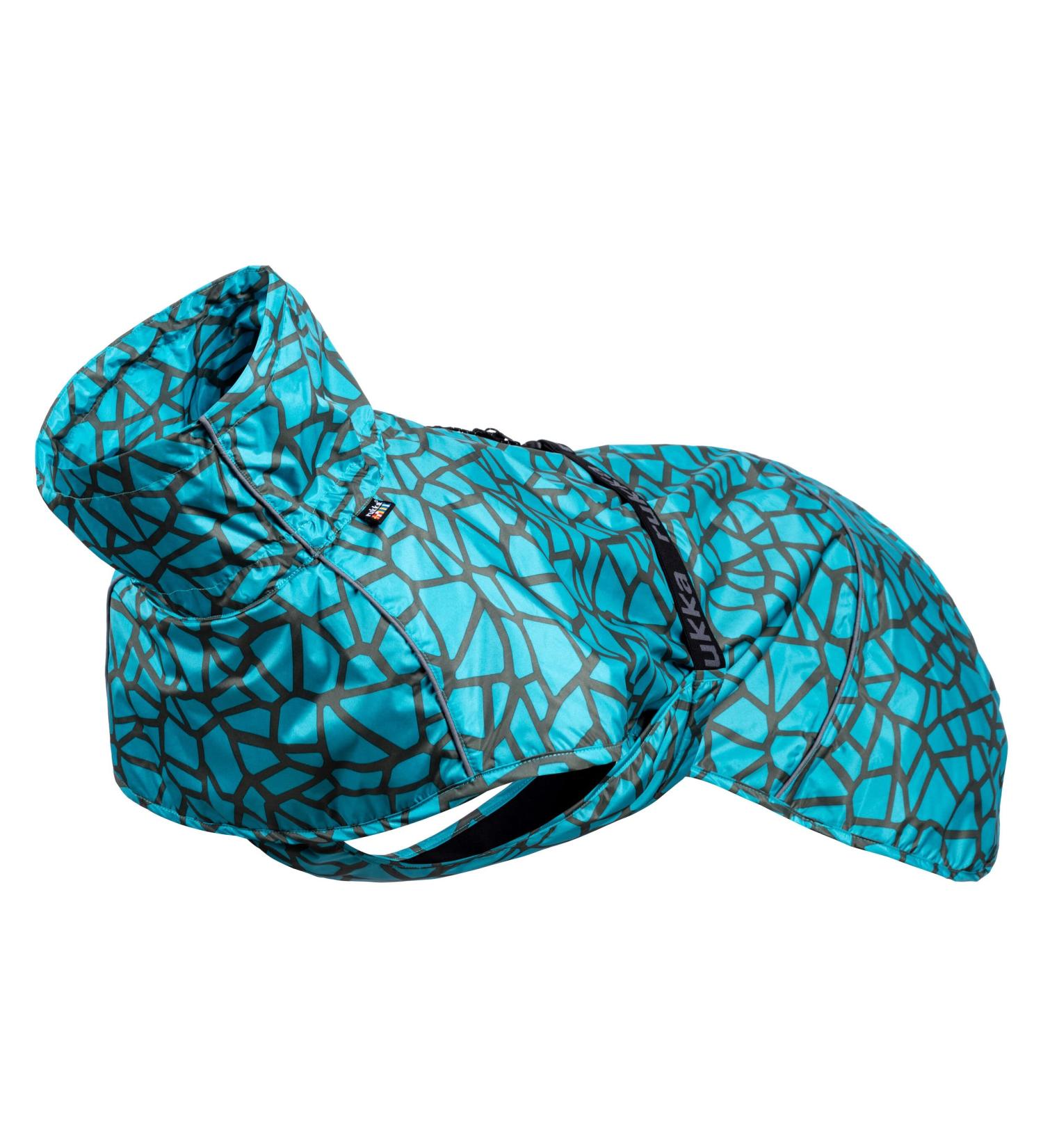 Rukka Pets Hayton Warm Raincoat for Dogs - Aqua | Waterproof & Cozy Dog Apparel - Buy Online on GoSupps.com