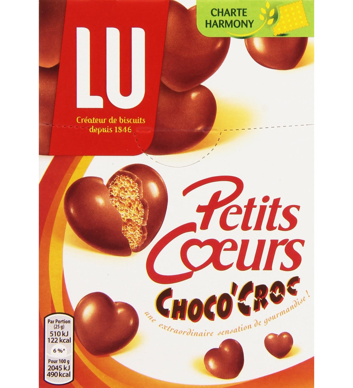 LU Small Hearts Choco'Croc 90g - Buy Online on GoSupps.com