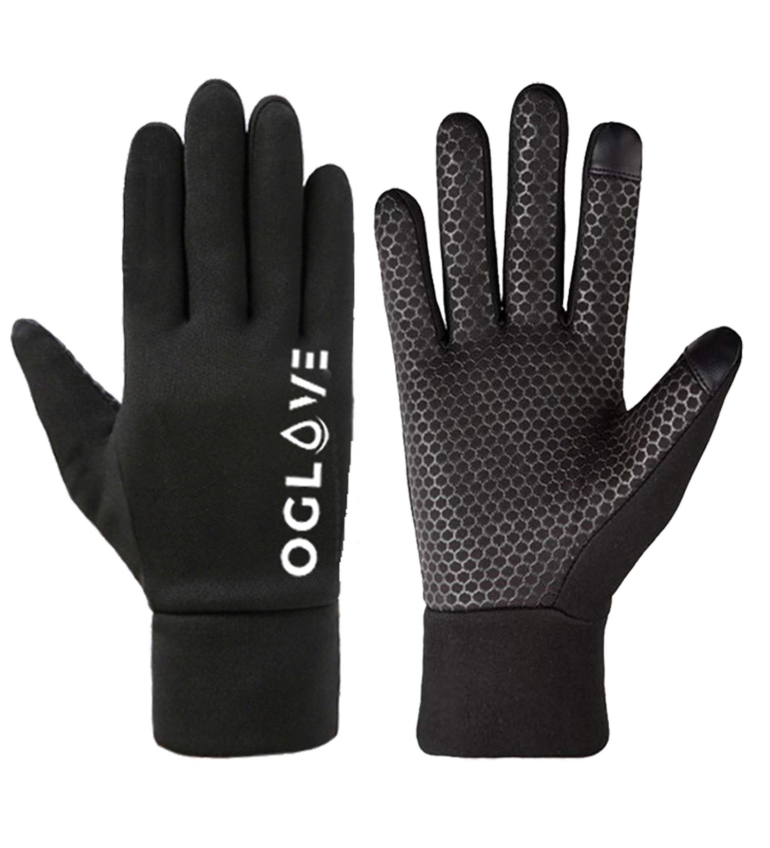 OGLOVE Waterproof Thermal Sports Gloves - Touchscreen Sensitive Field Gloves for Football, Soccer, Rugby, Cycling, Fishing - Adult Large - Buy Online on GoSupps.com