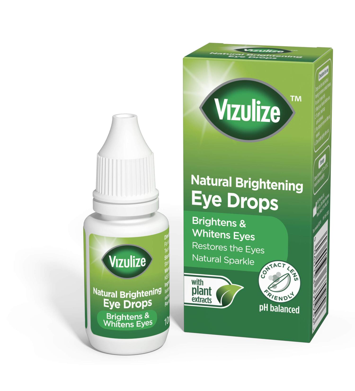 Vizulize Natural Brightening Eye Dops 10ml