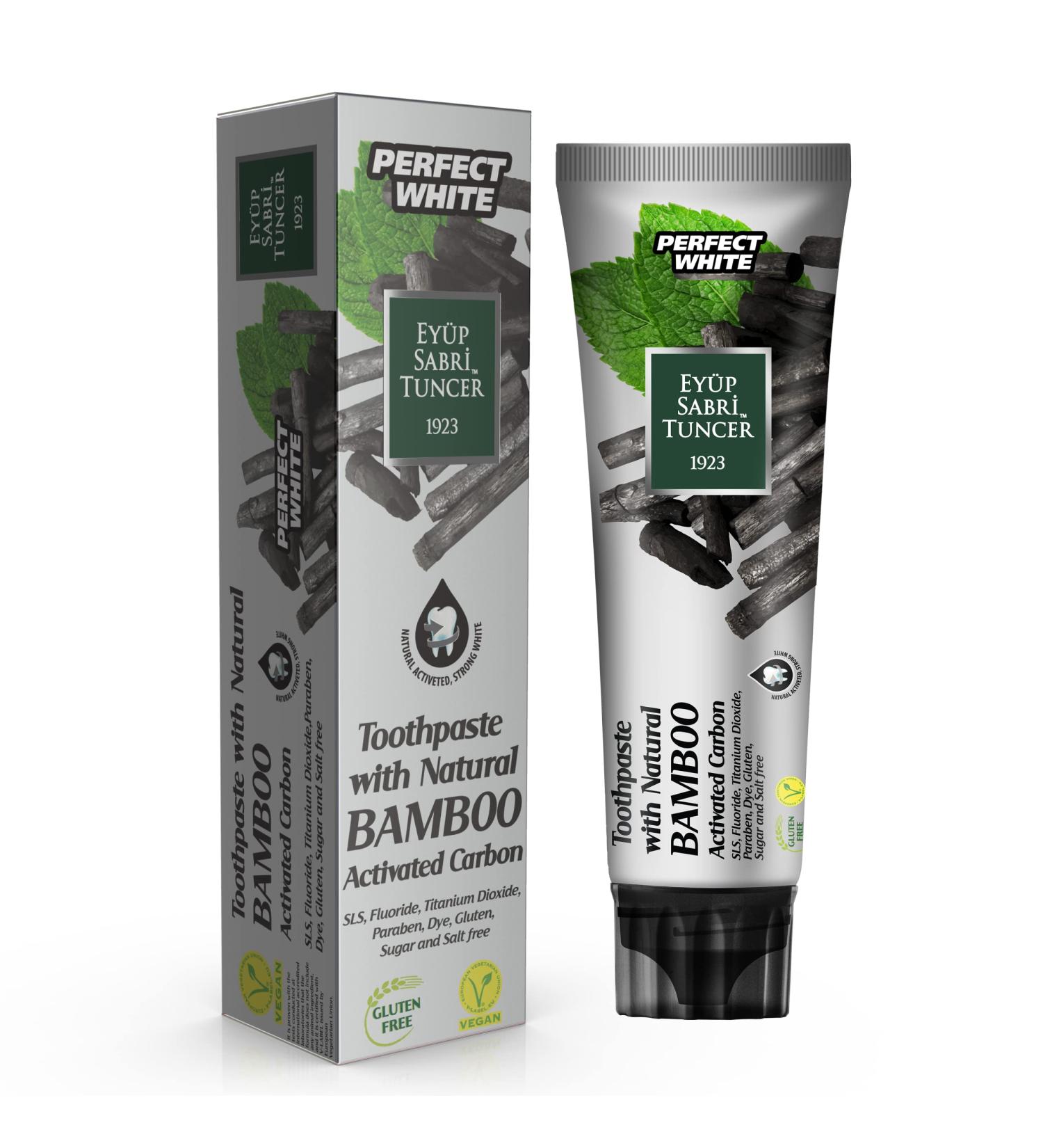 Natural Bamboo Activated Charcoal Toothpaste