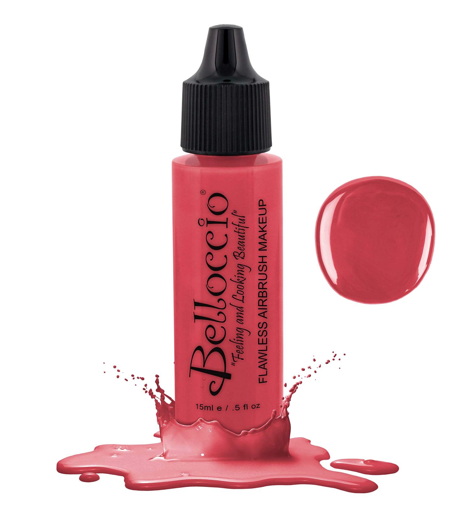 Pink Delight Half Ounce Bottle - Belloccio Professional Airbrush Makeup Blush - Buy Online on GoSupps.com