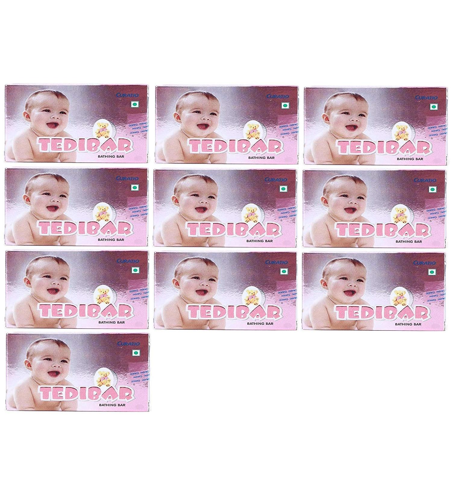 CURATIO TEDIBAR SOAP 75G (Pack Of 10)