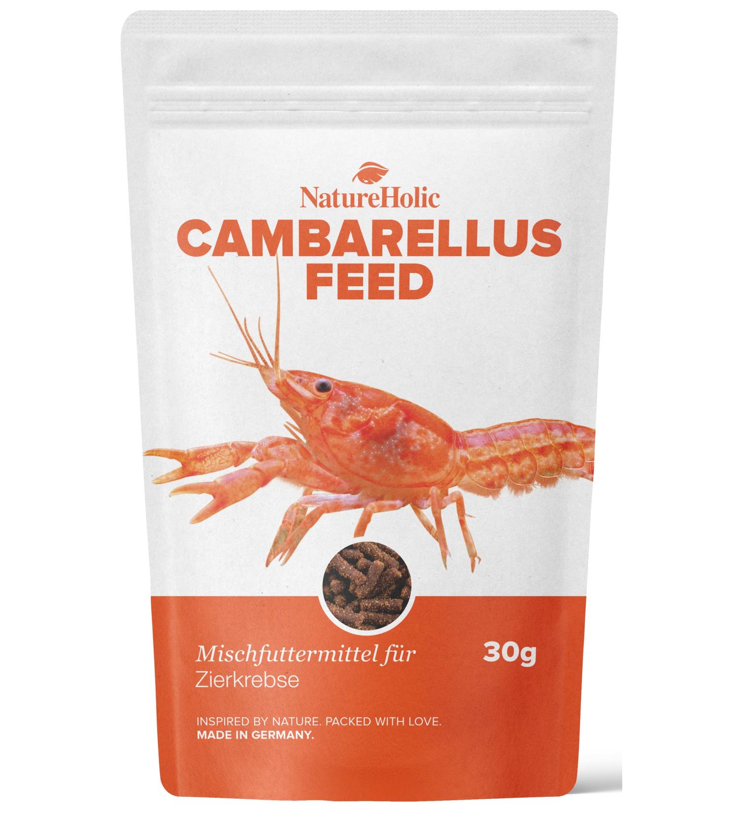 NatureHolic - Camberellusfeed CPO/Dwarf Crayfish Food - 30g Food for Freshwater Crayfish of the Genus Cambarellus Procambarus & Co. - Buy Online on GoSupps.com