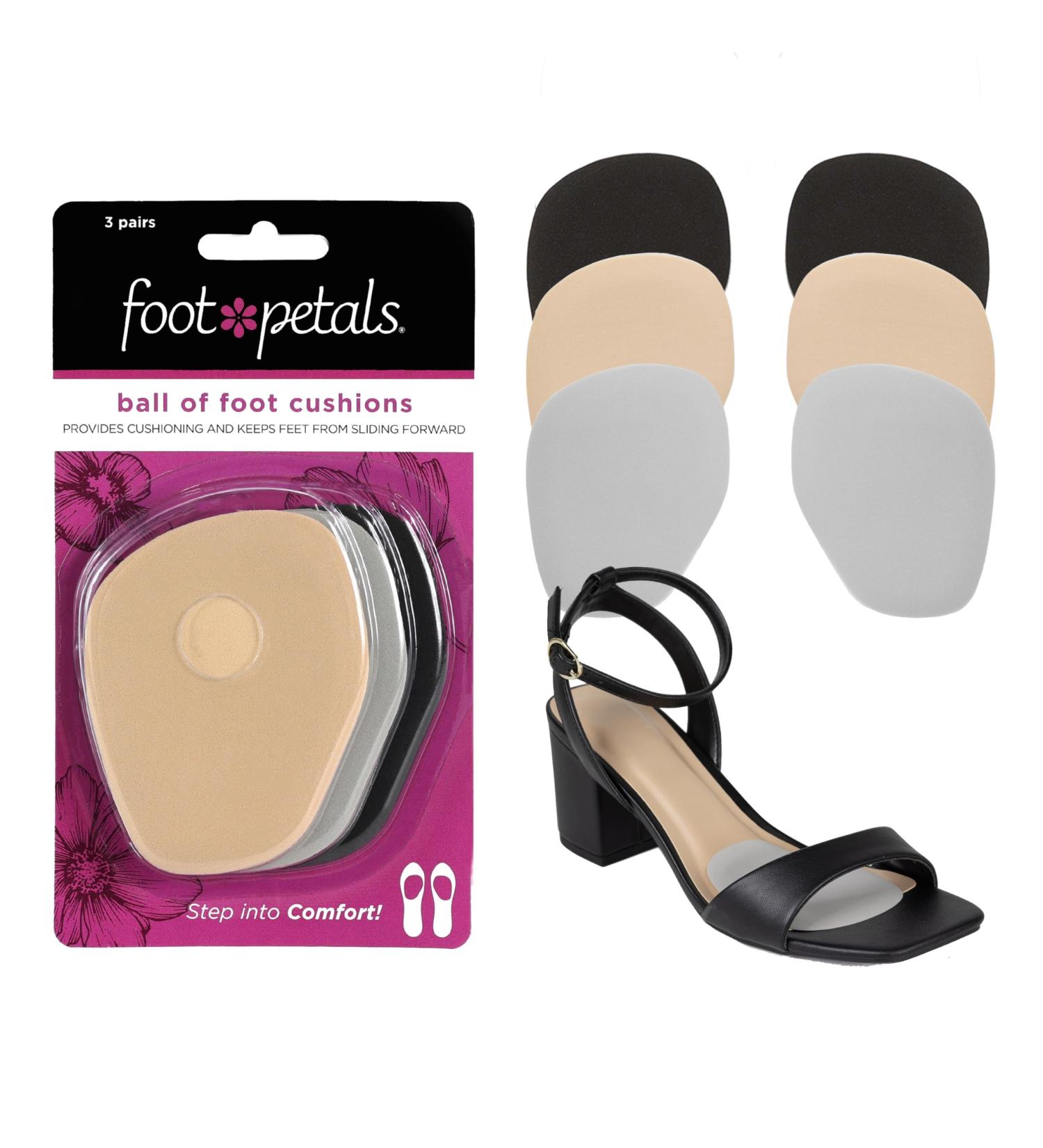 Foot Petals Fancy Feet Bunion Cushions - Comfort for High Heels & Problematic Shoes | International Shipping Available - Buy Online on GoSupps.com