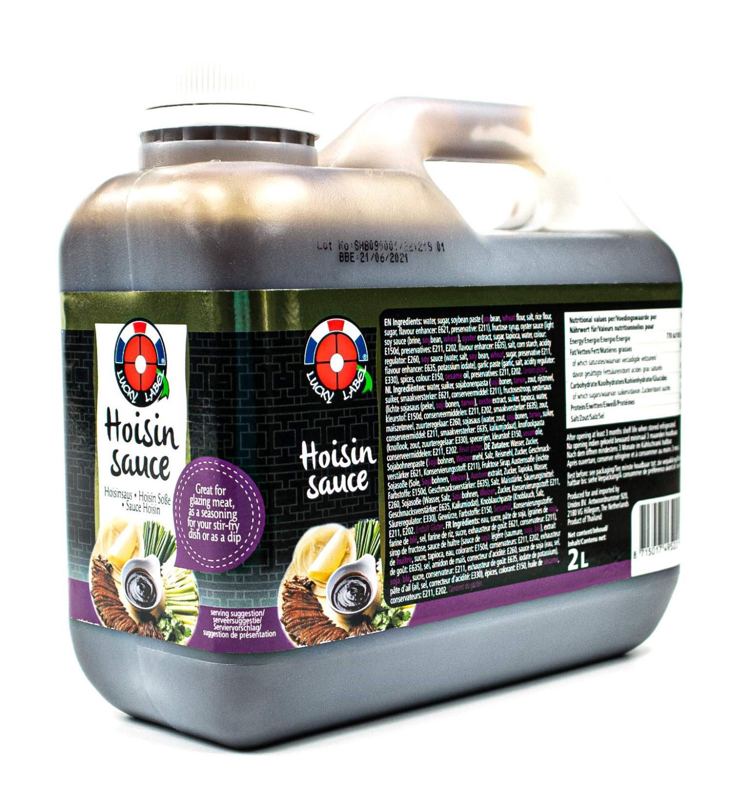  Lucky Label Lucky Label Hoisin Sauce - 2L Bottle - Buy Online on GoSupps.com