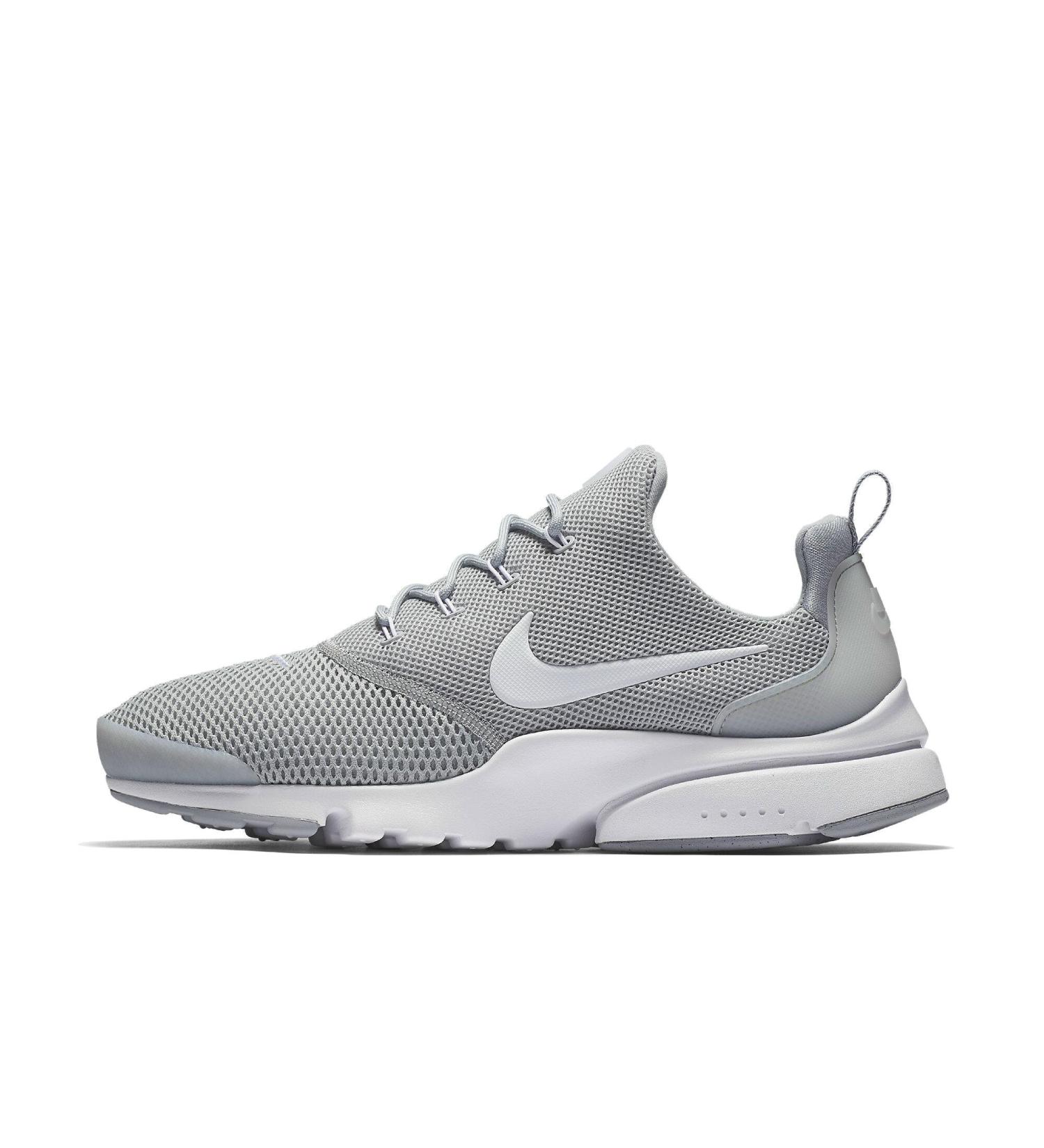 Nike Men's Presto Fly Fitness Shoes 42 EU Multicolor White Wolf Grey 003