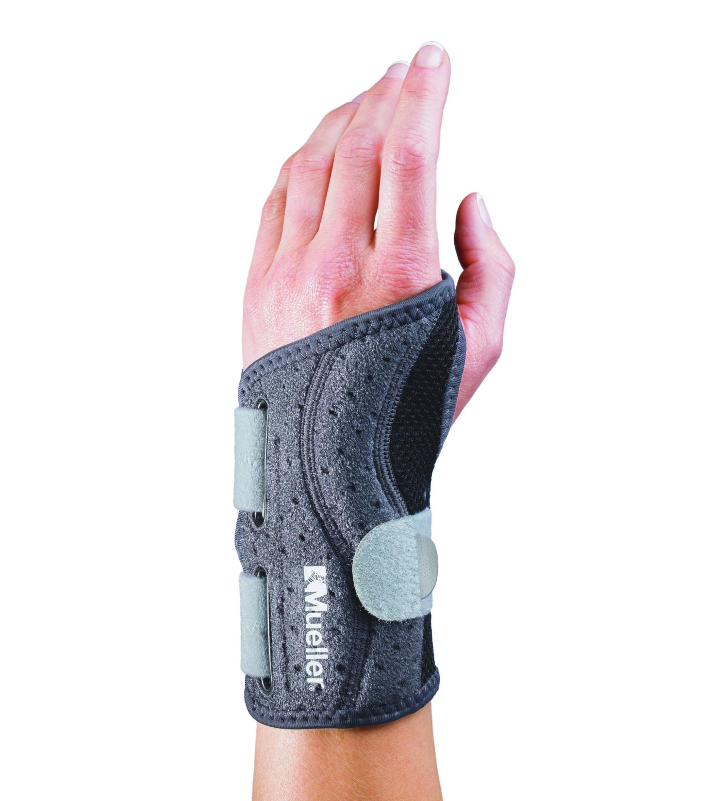 Sports Medicine Adjust-to-Fit Contoured Wrist Brace One Size Left