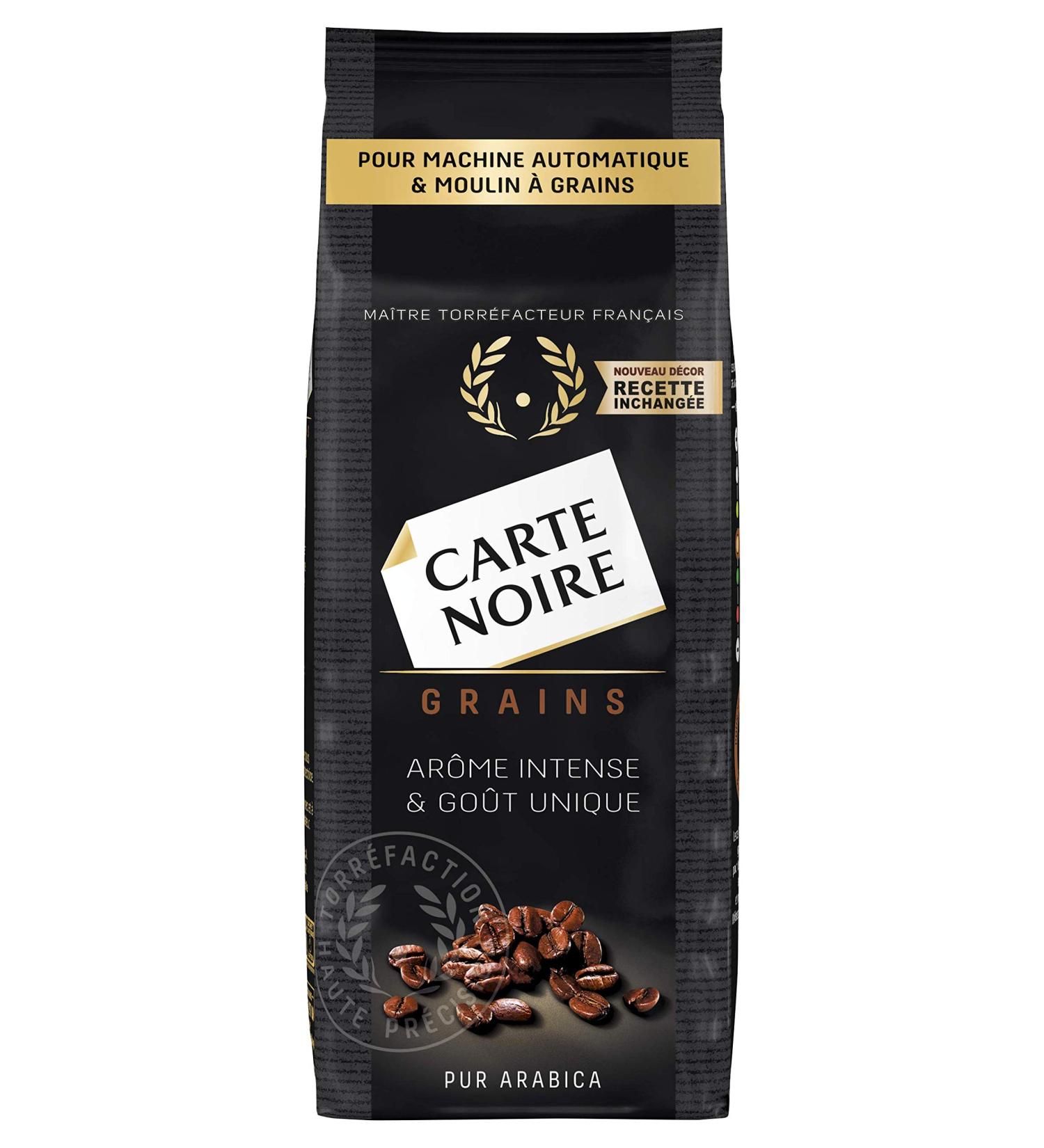 Carte Noire Classic Beans Pure Arabica Coffee Beans Intense and Unique Aroma 12 Packs of 250g - Buy Online on GoSupps.com