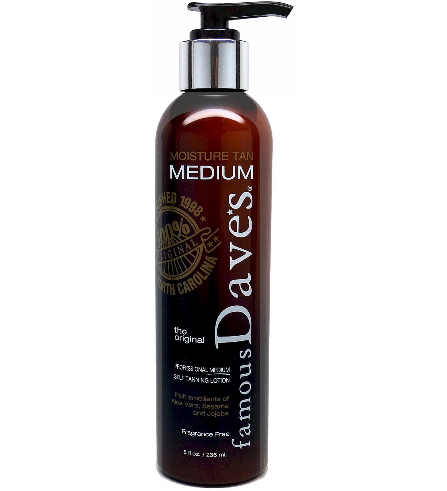 Fair to Medium Skin Self Tanner: Streak-Free Sunless Tanning Lotion - 8 fl oz - Buy Online on GoSupps.com
