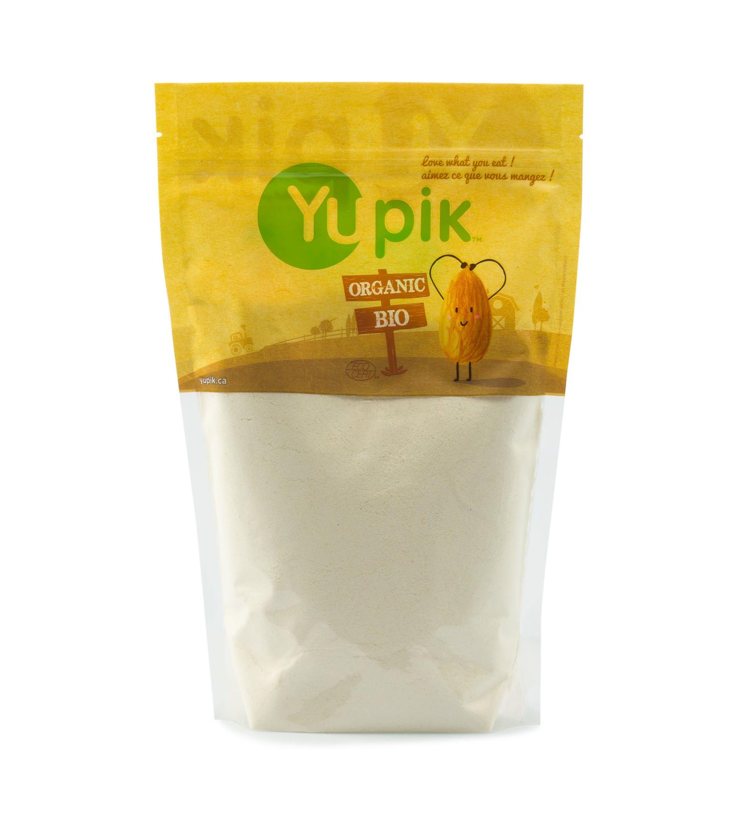 Yupik Organic White Rice Flour 1 kg 6 Count Gluten-Free Non-GMO Vegan Kosher Finely Milled Rice Powder Salt-Free Neutral Flavor Ideal for Baking & Cooking 1 kg (Pack of 6) - Buy Online on GoSupps.com