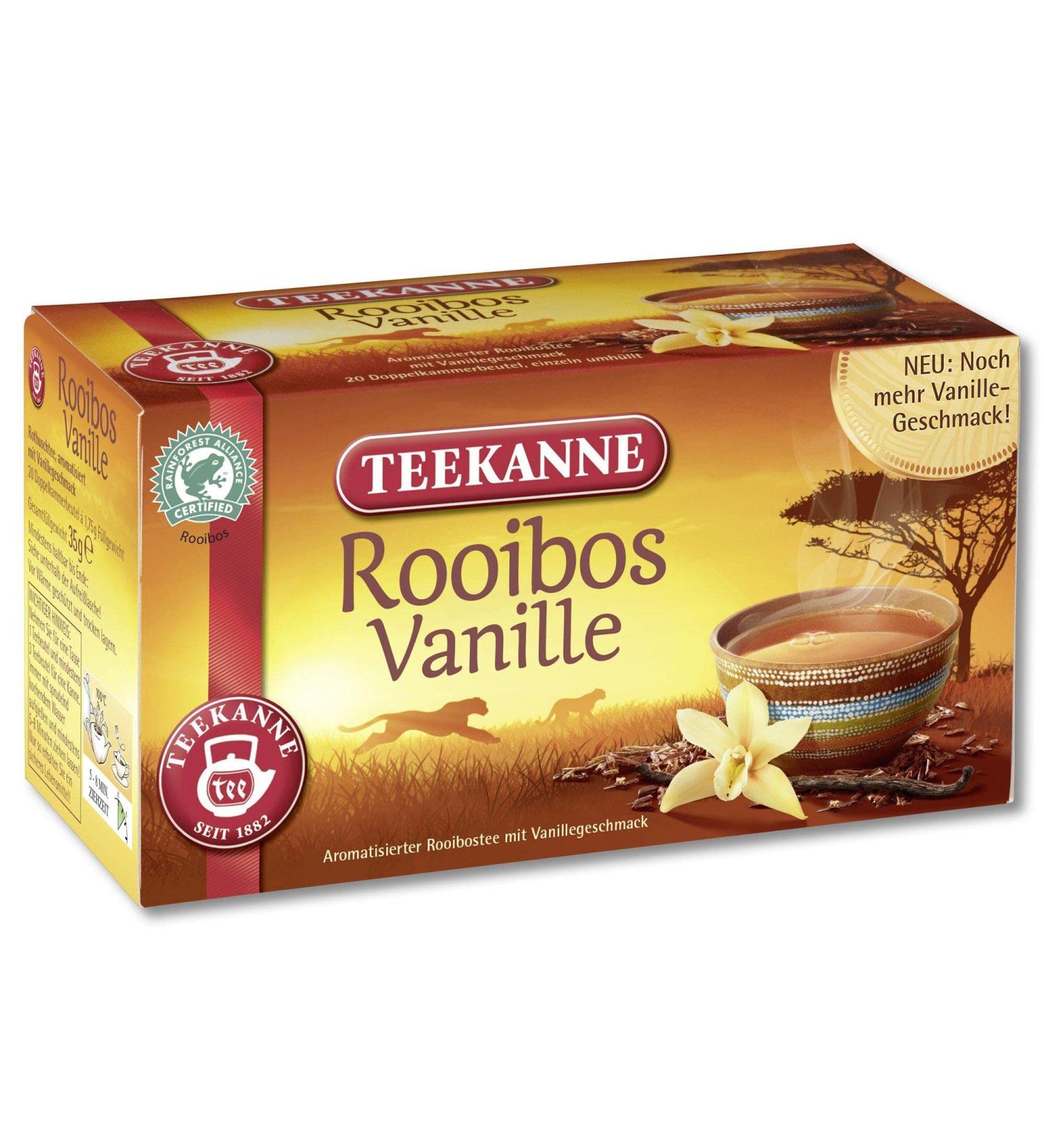 Teekanne Rooibos Vanilla Tea - 40 Bags - Buy Online on GoSupps.com