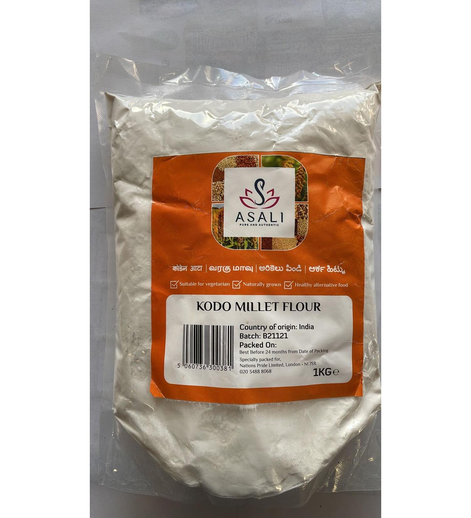 ASALI KODO MILLET FLOUR 2kg(1kg x pack of 2)