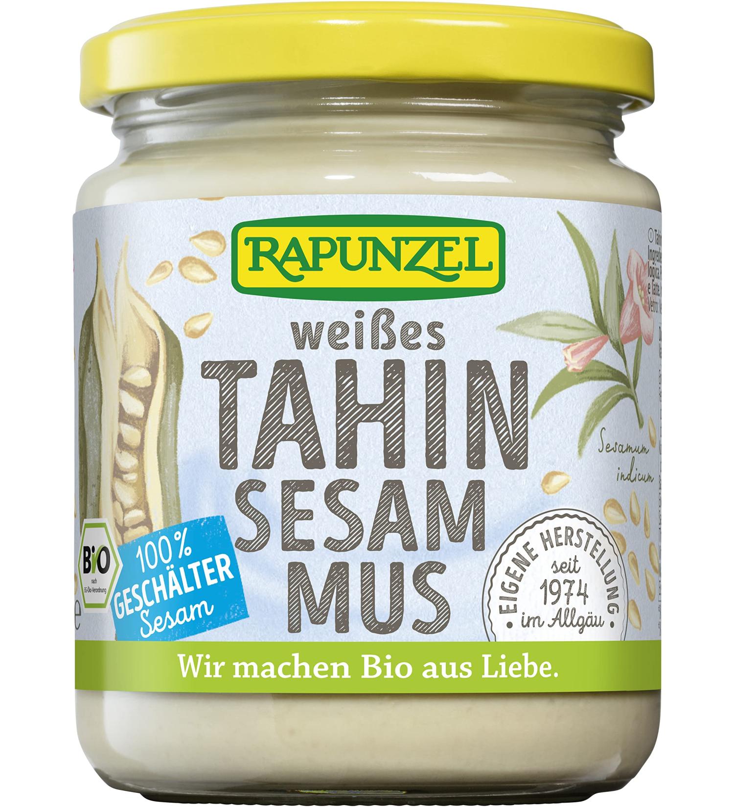 Rapunzel Organic Tahini white sesame paste (6 x 250 gr) 250 g (pack of 6)