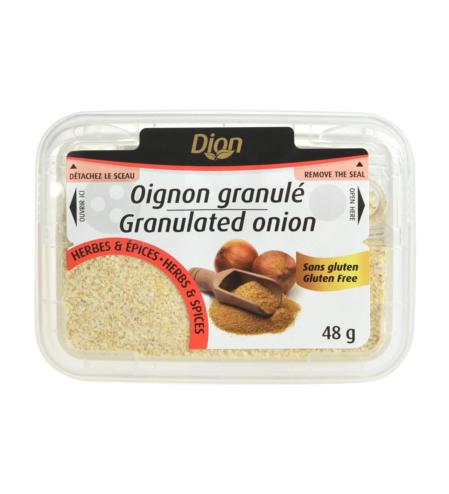 Dion Herbs & Spices Granulated onion - Buy Online on GoSupps.com