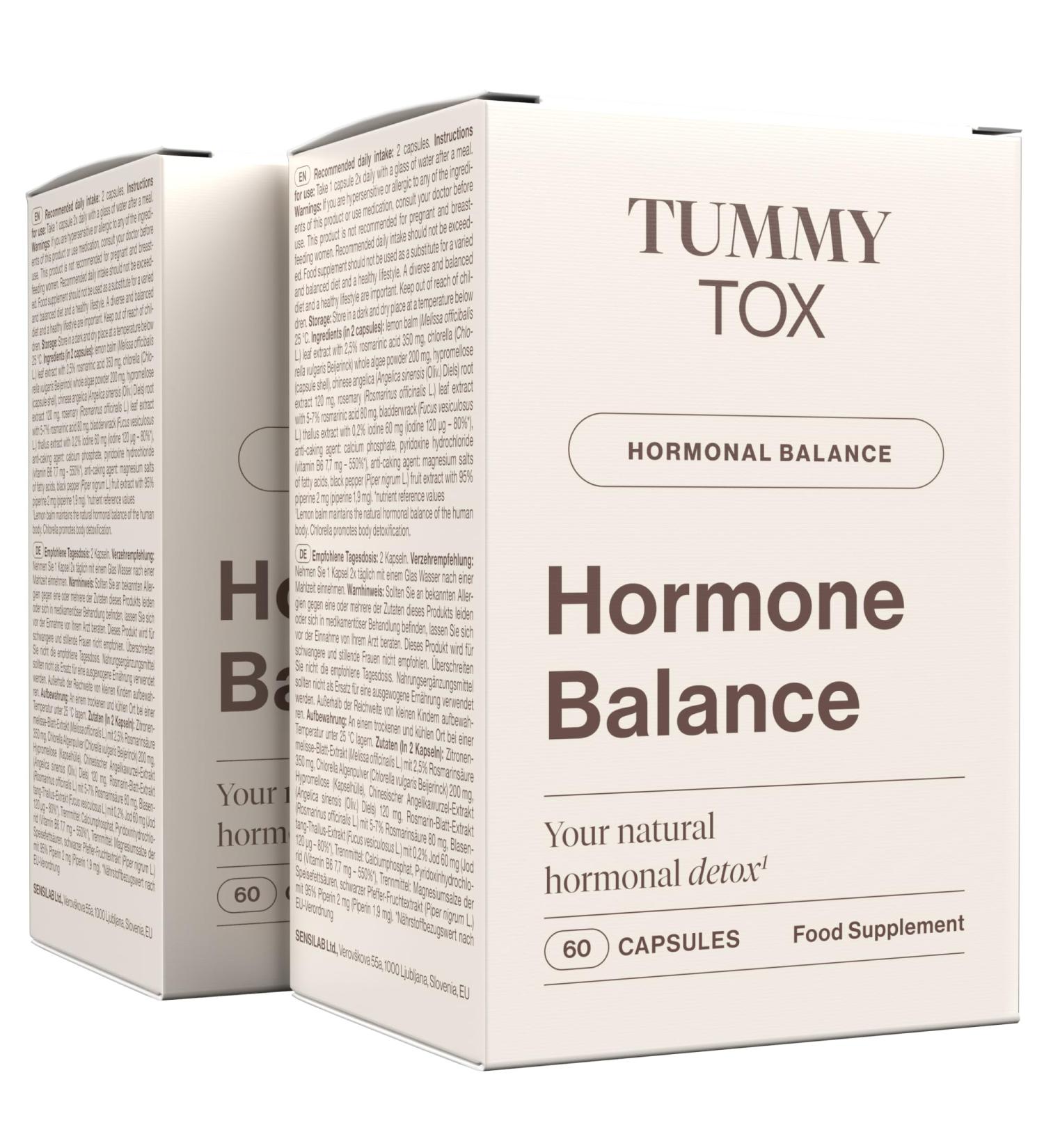 Estrogen Hormone Women - Estrogen Detoxification with Iodine Chinese Angelic Kelp Chlorella Lemon Balm & Vitamin B6 - 2 Month Cure TummyTox Balance Hormone - Buy Online on GoSupps.com