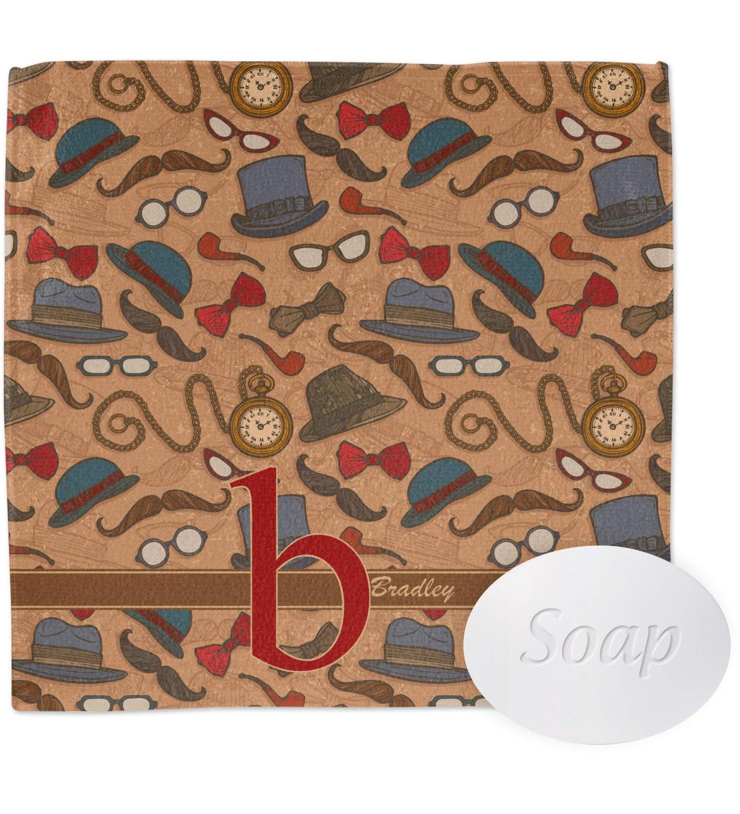 YouCustomizeIt Personalized Vintage Hipster Washcloth