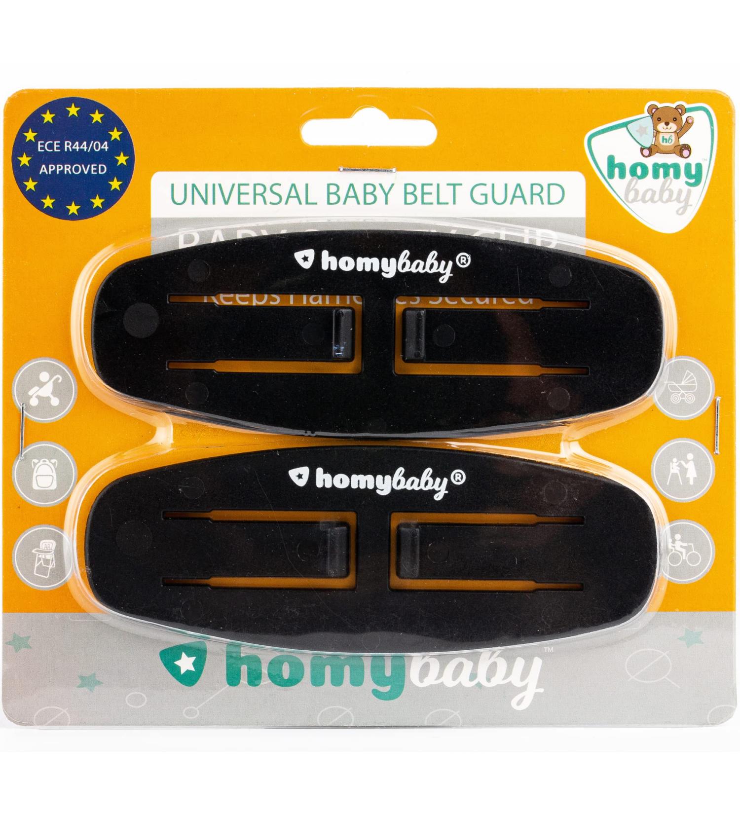 HOMYBABY Car Seat Safety Clip - Anti Escape Car Seat Strap - Harness Chest Clip - Prevent Children Taking Their Arms Out of The Straps - Seat Belt Clip (2 Units) - Buy Online on GoSupps.com