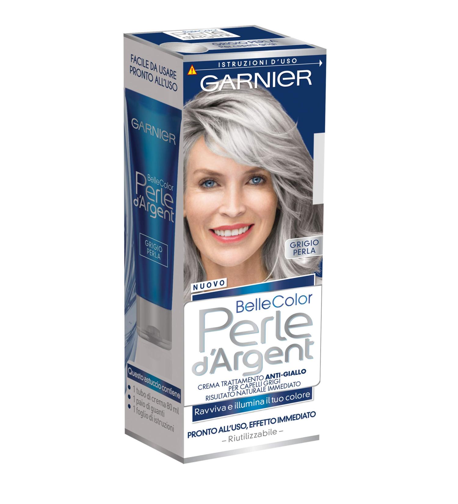 Garnier Belle Color Perle d'Argent Cr me Anti-Gripe - Pearl Grey Hair Dye for International Shipping | Long-Lasting Color & Soft Shine - Buy Online on GoSupps.com
