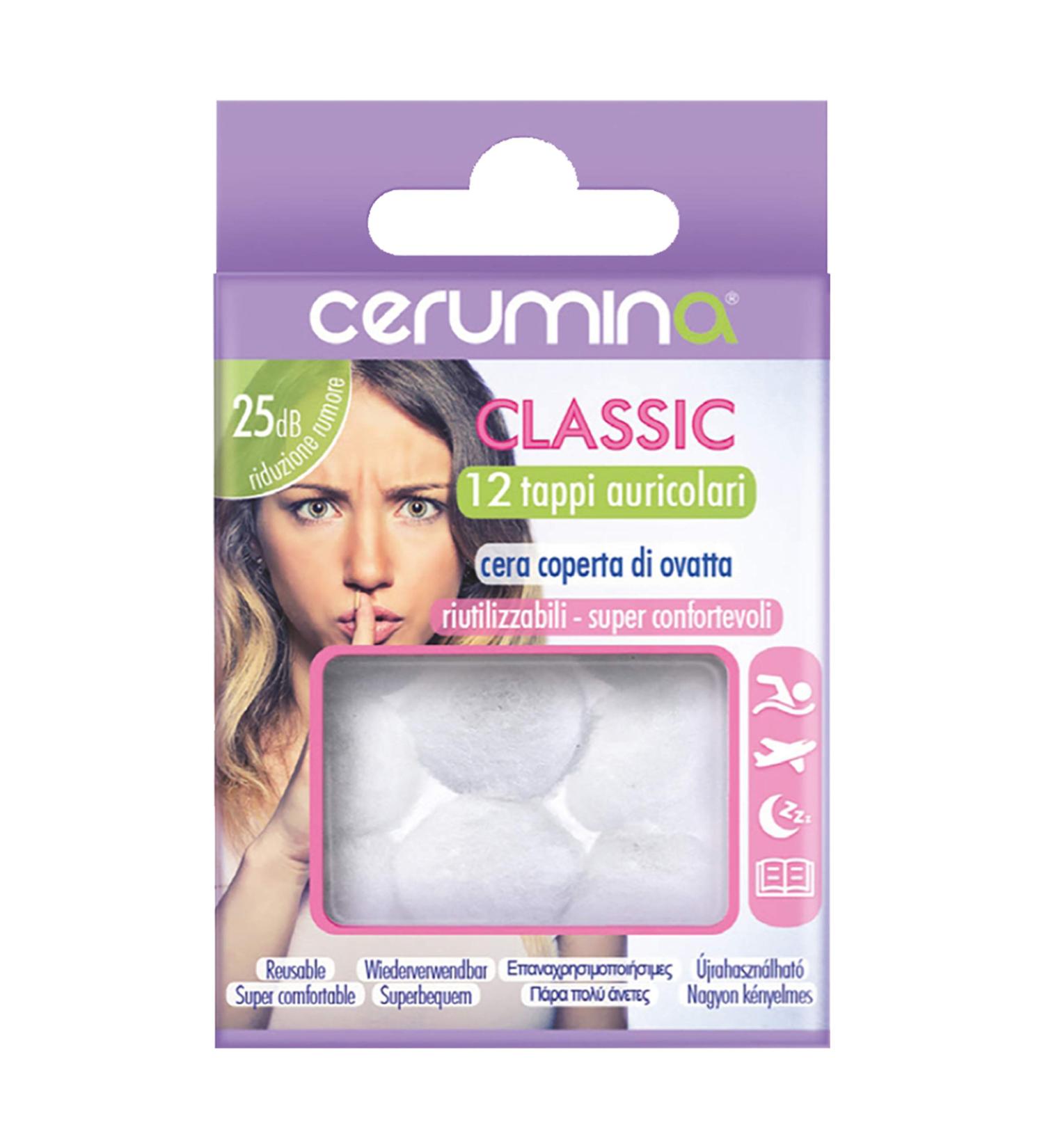 Pietrasanta Pharma Cerumina Classic - Earplugs 12 pieces