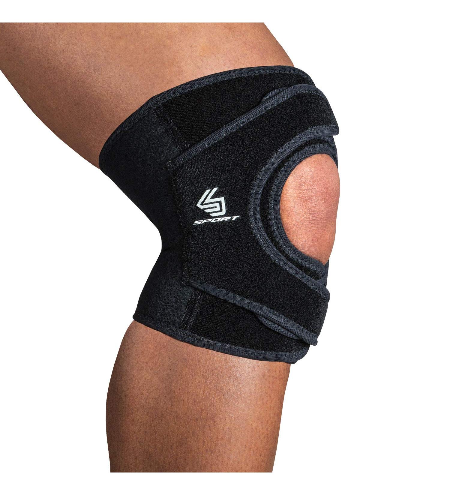 Shock Doctor PRIME Dual Knee Brace for Arthritis, Tendonitis, Meniscus Tear - Pain Relief & Joint Support for Running, Hiking, Sports - Large - Buy Online on GoSupps.com