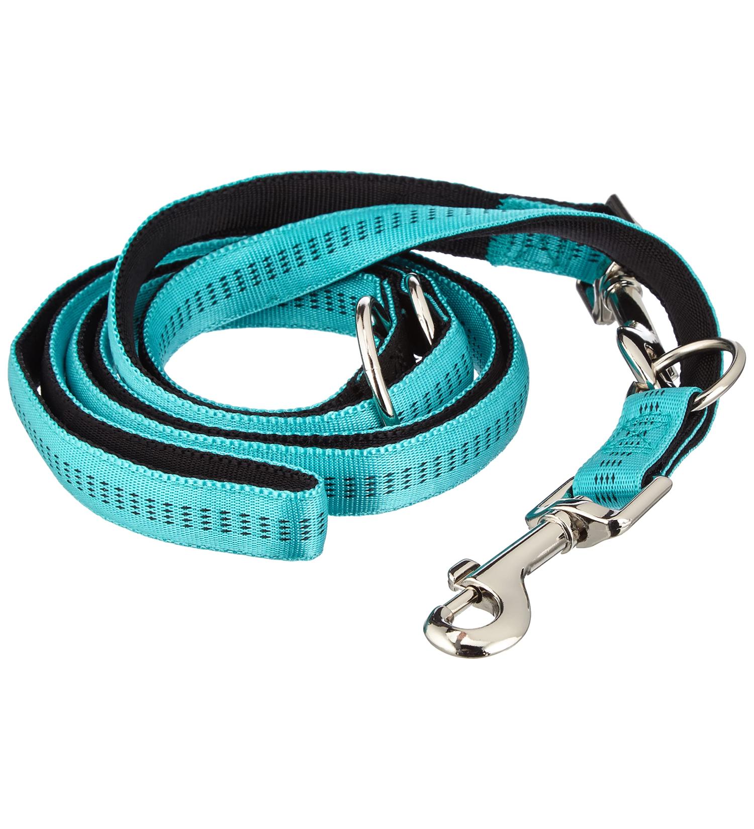 Nobby Leash Soft Grip - Turquoise ML/L | Durable 200cm 20mm Width - Perfect for Dogs - Buy Online on GoSupps.com