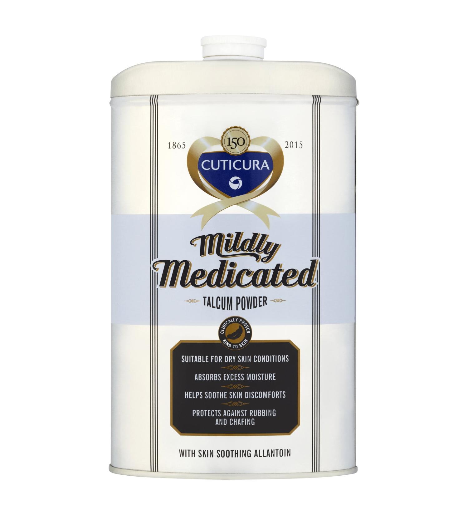 Cuticura Mildly Medicated Talcum Powder 250g