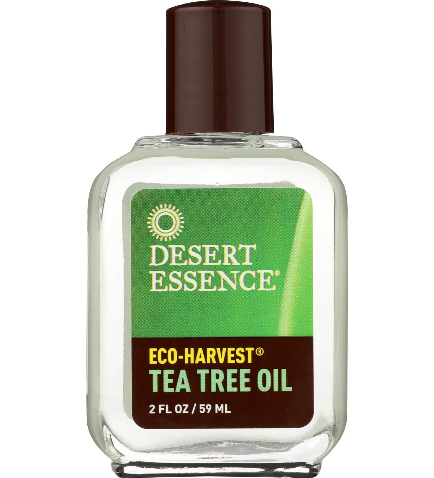Buy Desert Essence Tea Tree Oil - Eco-Harvest 2-Ounce Bottle | Natural Skincare | International Shipping Available - Buy Online on GoSupps.com