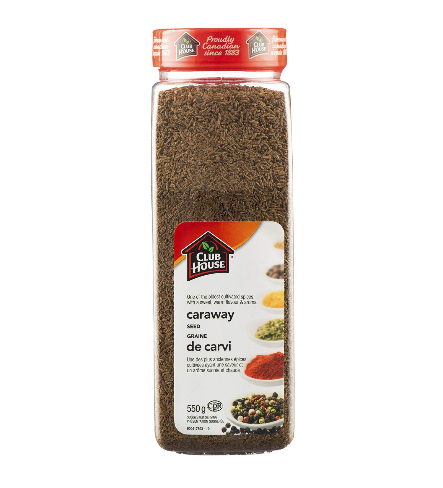 Club House Quality Natural Herbs and Spices Caraway Seed 550g 550 g (Pack of 1) - Buy Online on GoSupps.com