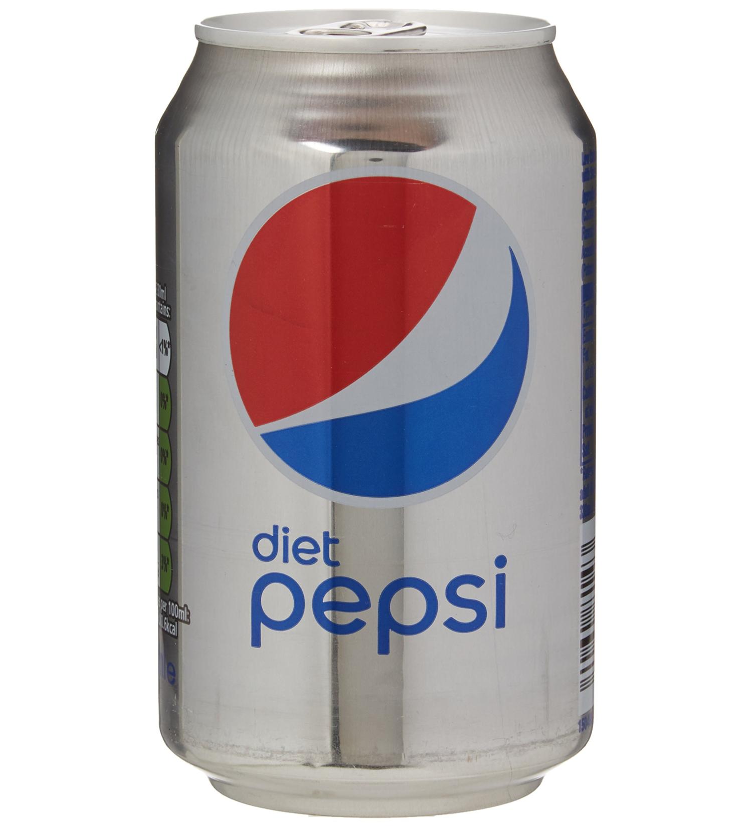 Diet Pepsi 330ml - Refreshing Zero-Calorie Soda (Pack of 1) - Buy Online on GoSupps.com