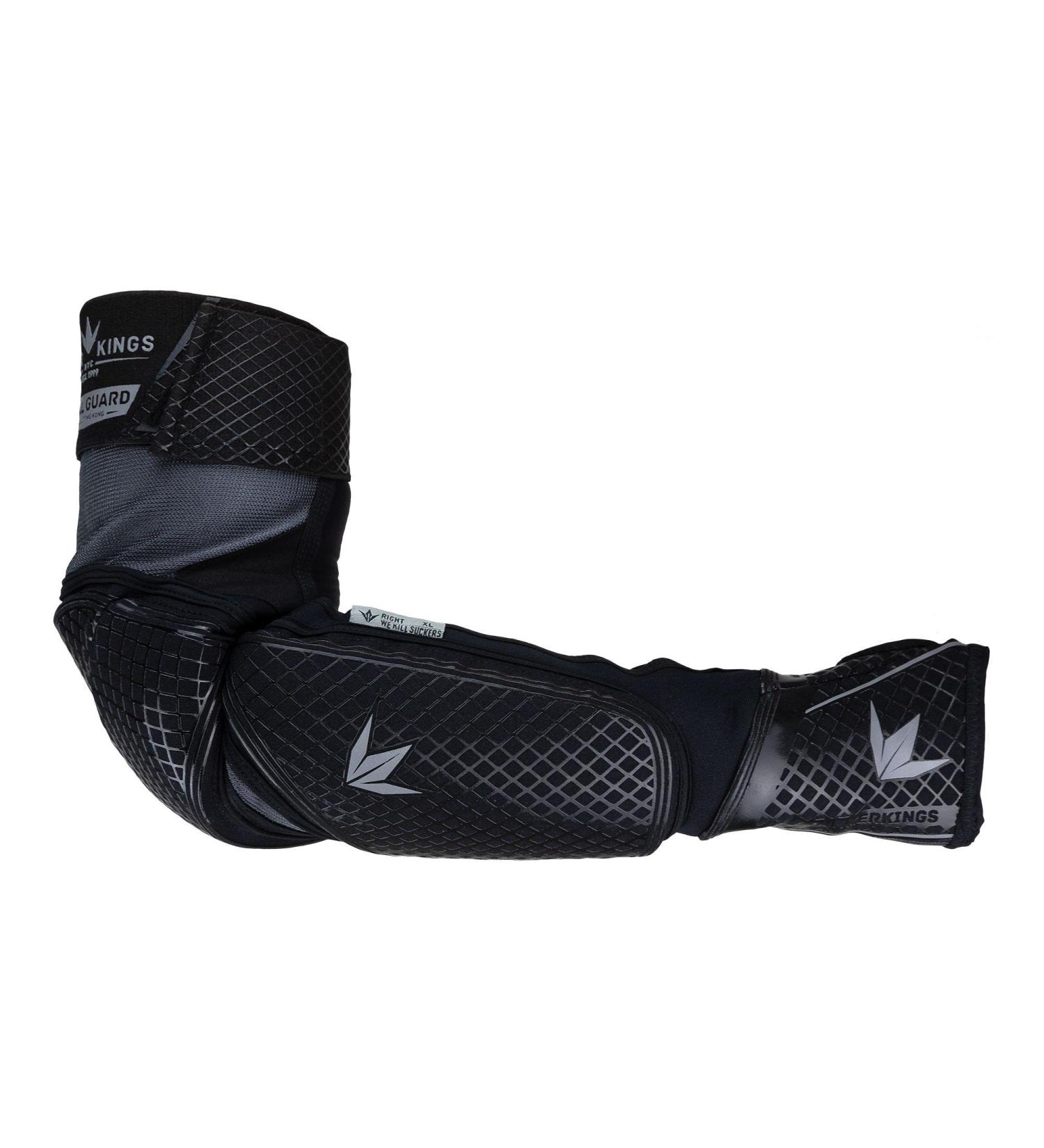 Bunker Kings V2 Royal Guard Elbow Pads - Black LG | Large Size - Buy Online on GoSupps.com