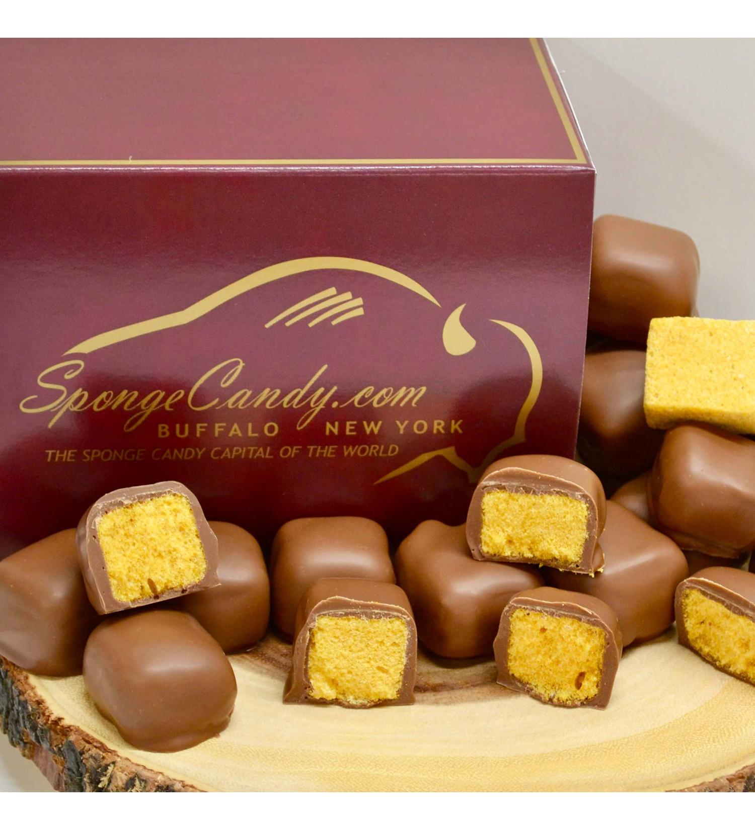 Chocolate Sponge Candy (4 flavors available) - from the Sponge Candy Capital of the World, Buffalo New York! (Milk Chocolate)