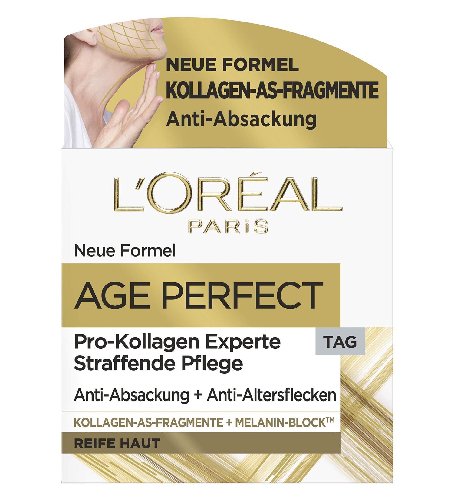  L'Oreal Paris L'Or al Paris Firming Day Cream anti-aging moisturizing treatment against age spots for mature skin with AS collagen fragments 50 ml - Buy Online on GoSupps.com