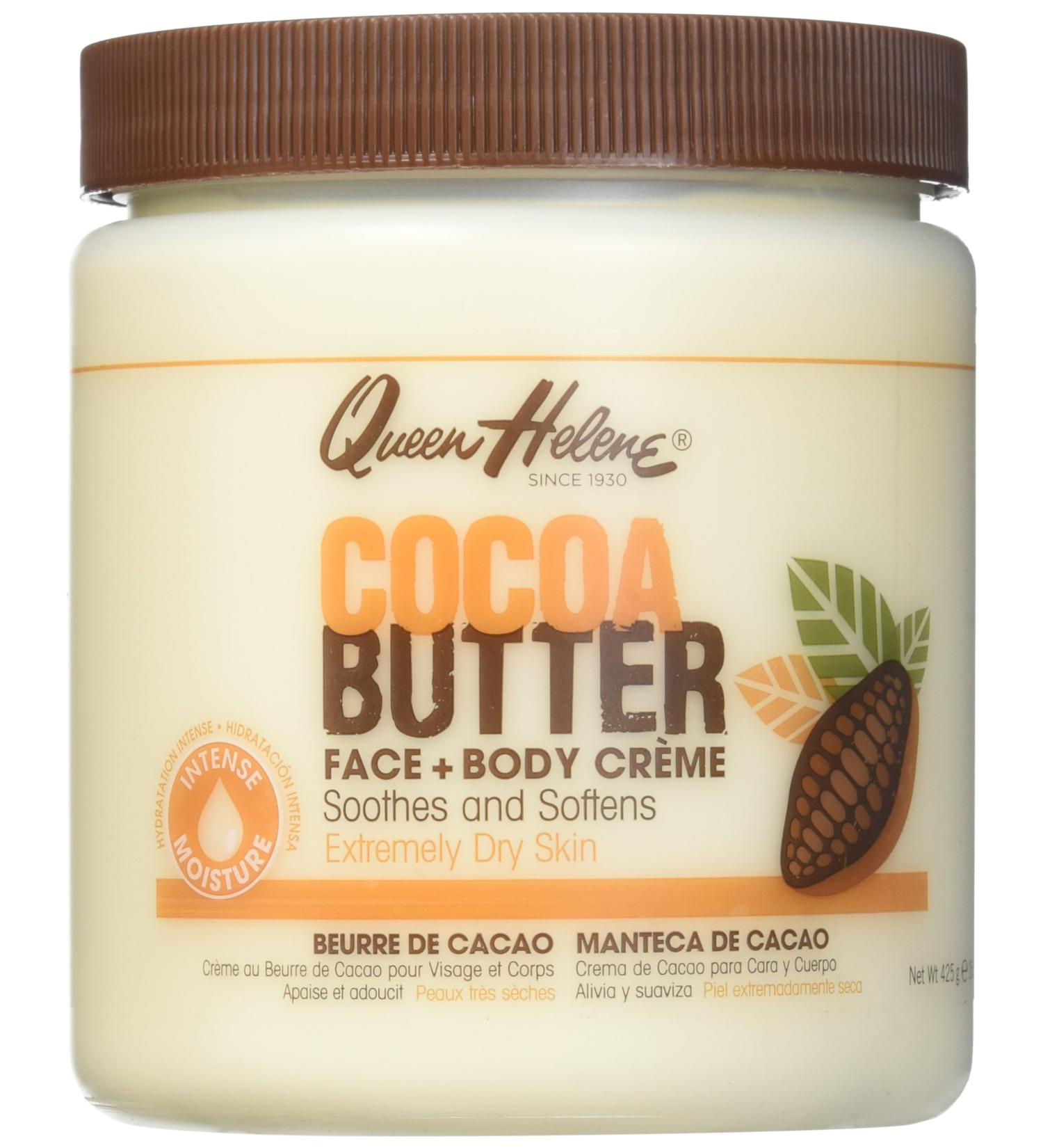 Queen Helene Cream Cocoa Butter 15oz (3 Pack) Cocoa Butter 15 Ounce (Pack of 3)