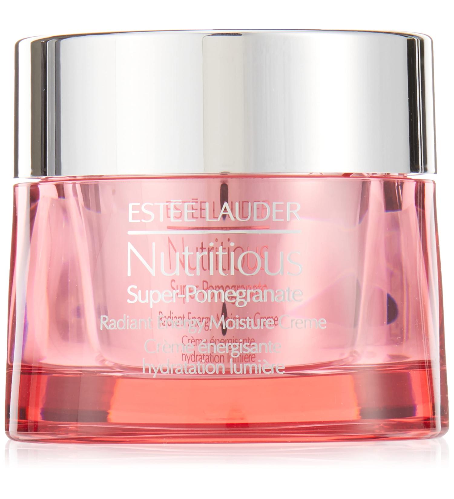 Estee Lauder Nutritious Super-Pomegranate Radiant Energy Moisture Creme 1.7 oz - Clear Formula - Buy Online on GoSupps.com