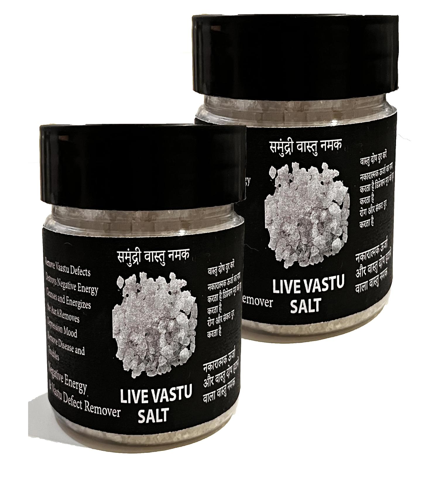 Live Vaastu Salt Vastu Salt Salt (500g) Khada salt Suddh Namak- Negative energy Cleanser/Remover Sea Salt - Traditional Crystal White Salt Village Salt Sabut Namak Desi Namak - Buy Online on GoSupps.com