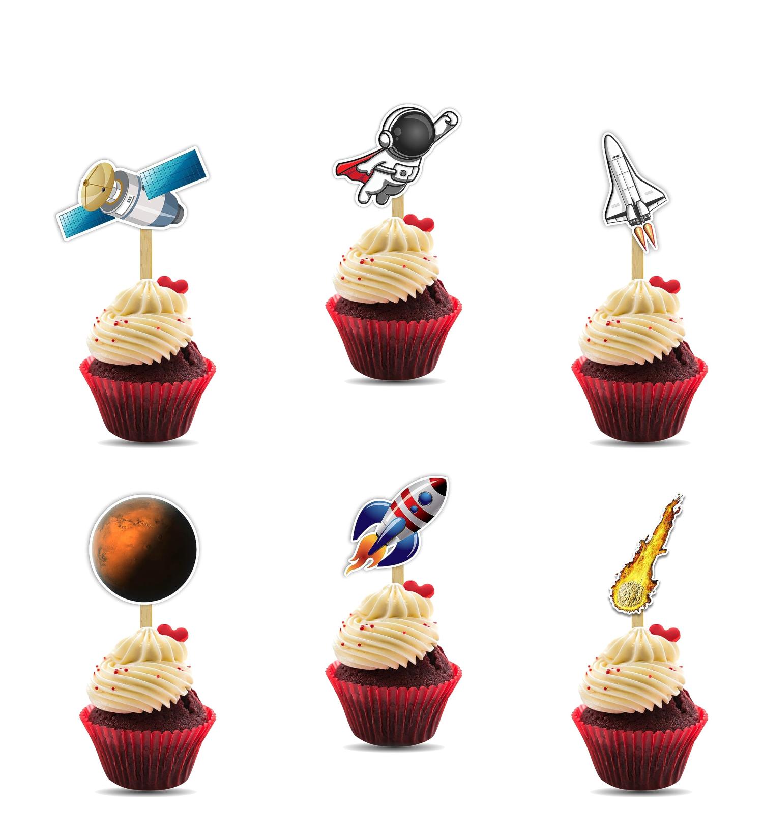 Seyal Space Astronaut Cupcake Topper - Buy Online on GoSupps.com
