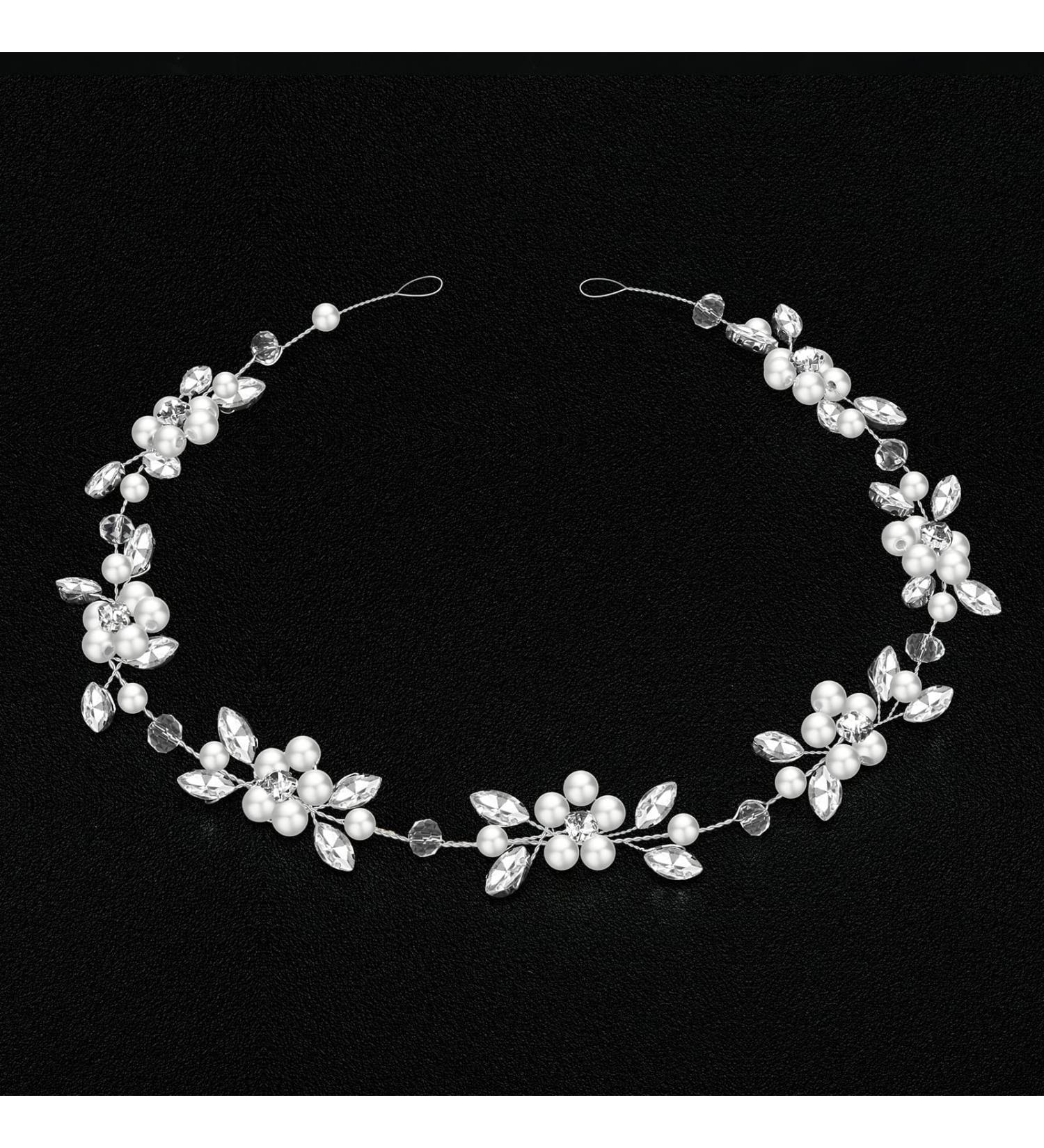 thumbnail image 2 of Oriamour Flower Girl Headpiece, Flower Girl Hair Accessory 2 of 14
