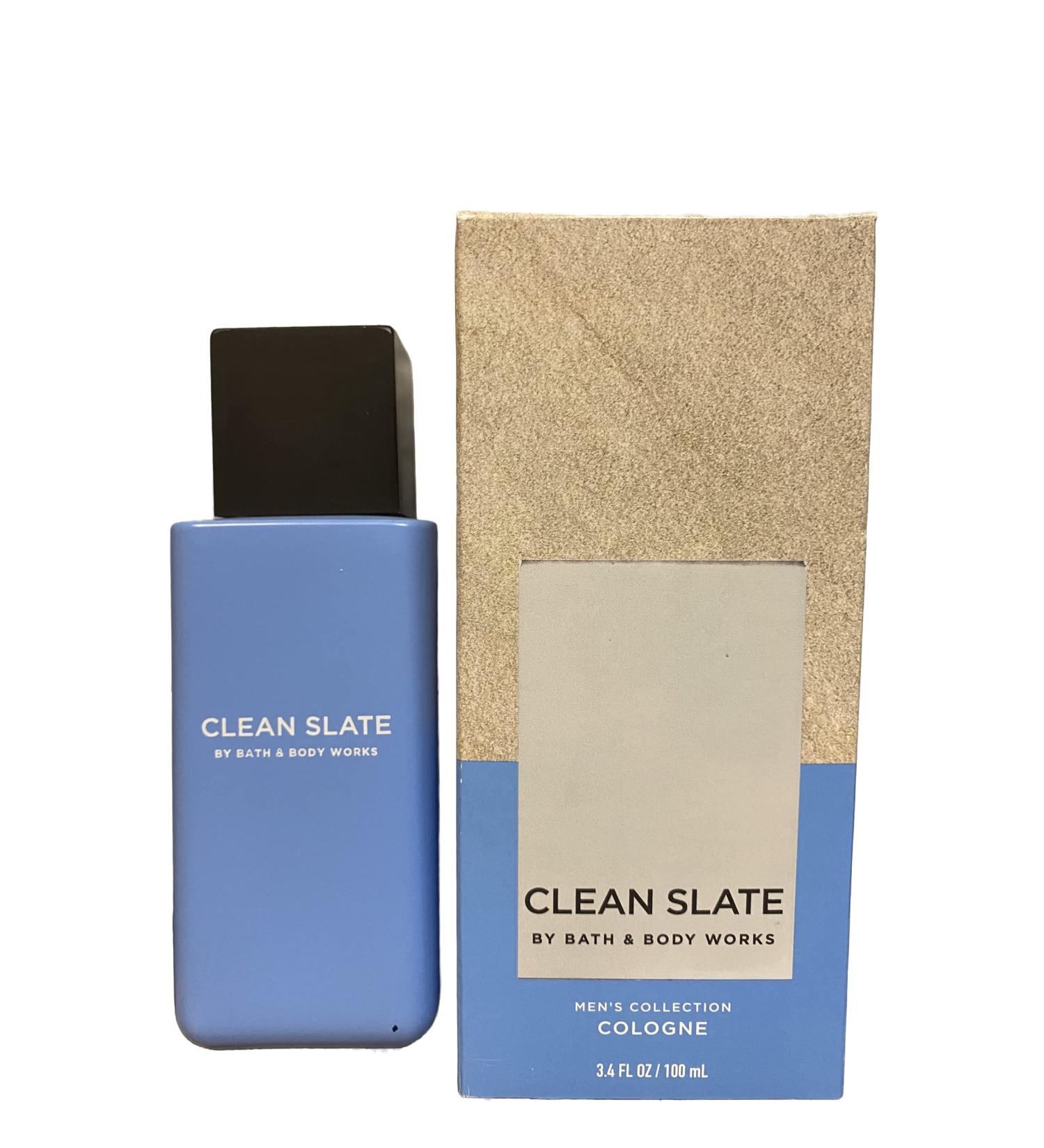 Bath & Body Works Clean Slate Men's Fragrance 3.4 Ounces Cologne Spray Clean Slate 3.4 Fl Oz (Pack of 1) - Buy Online on GoSupps.com